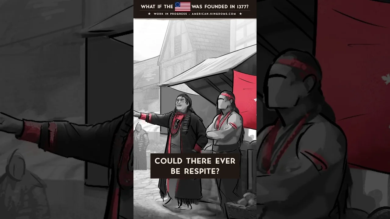 What if the United States had been founded in 1377 Short thumbnail