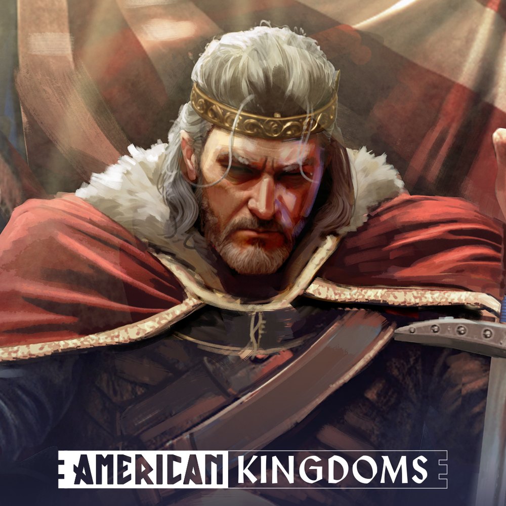 King Arthur Washington upon his throne